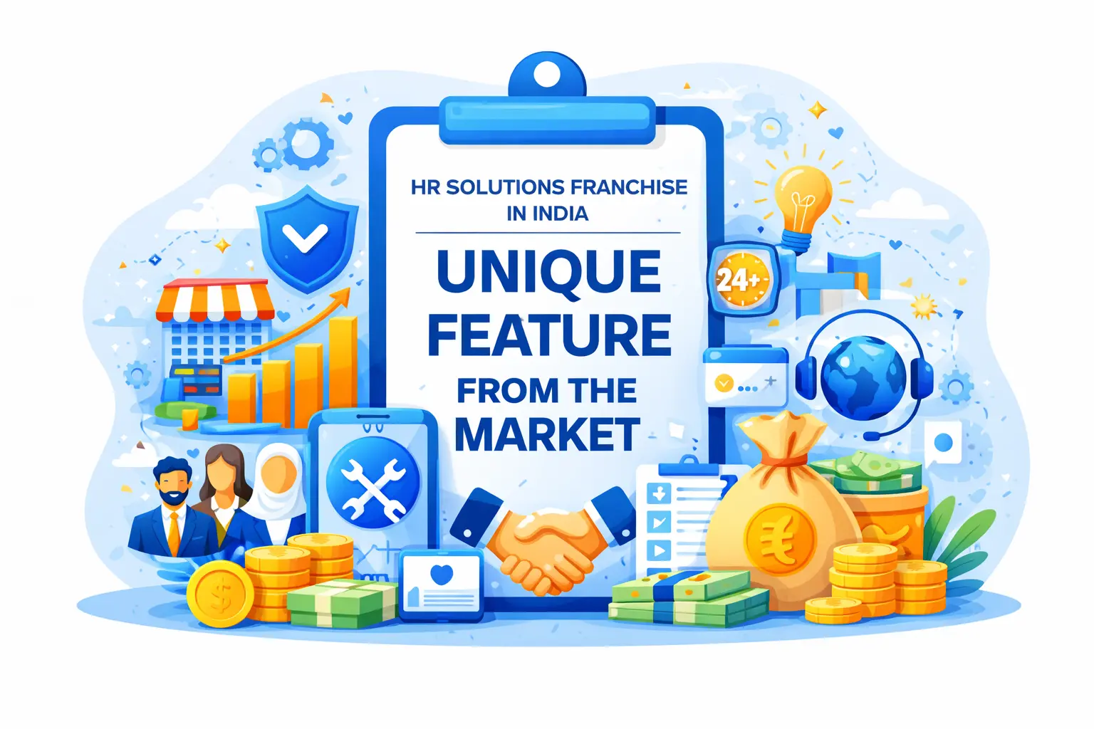 OUR HR SOLUTIONS FRANCHISE IN INDIA UNIQUE FEATURE FROM THE MARKET